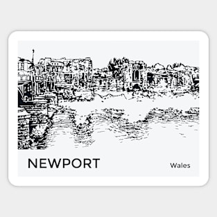 Newport Wales Sticker